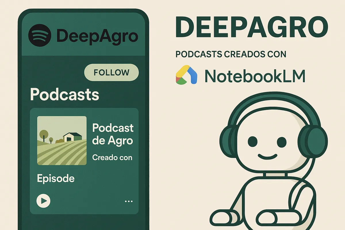 ¡Lanzamos nuestro Podcast! El futuro del campo y la IA, de la mano de DeepAgro